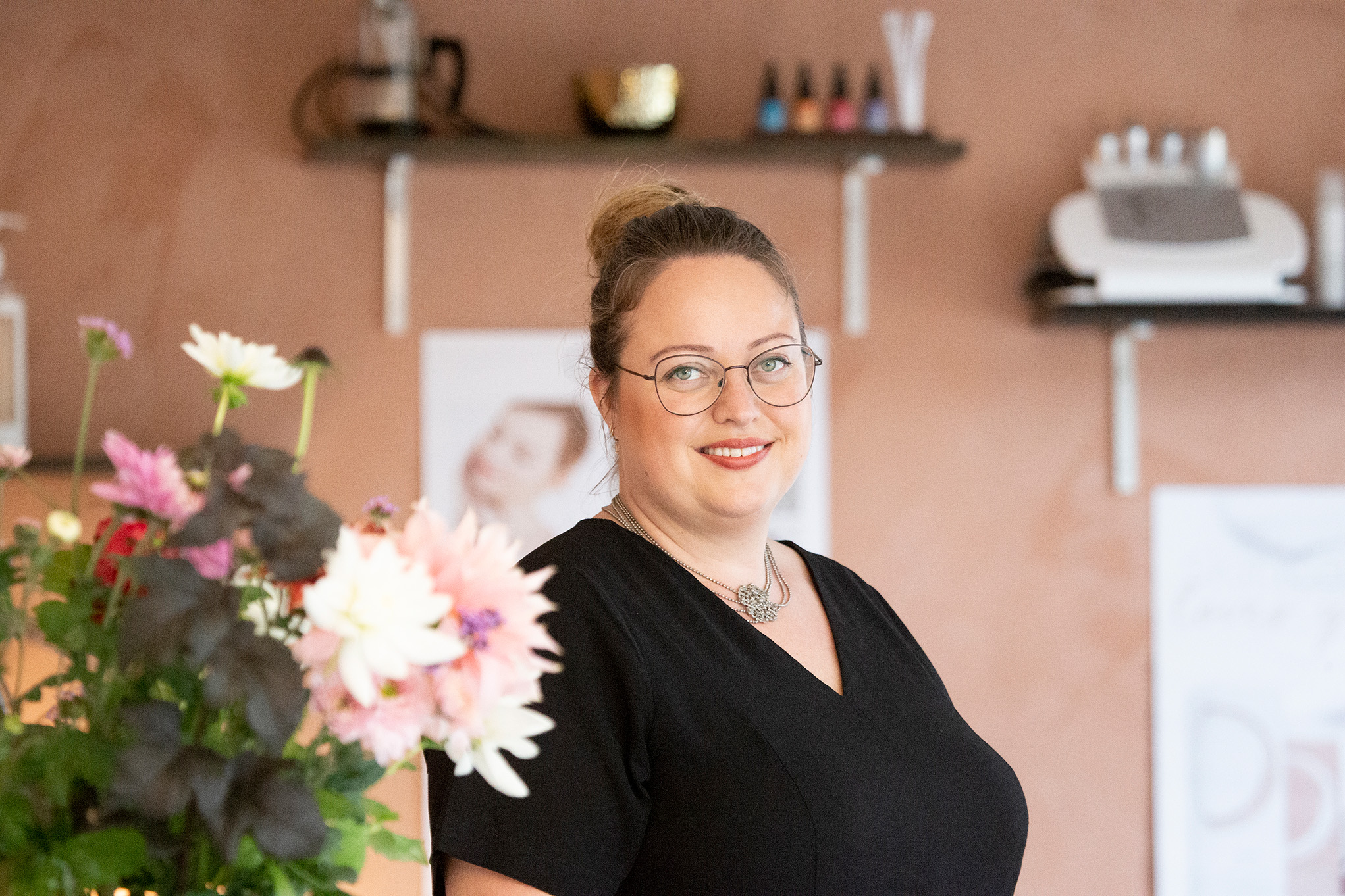 Kosmetolog Christinna Ellegaard i Søndersø på Nordfyn